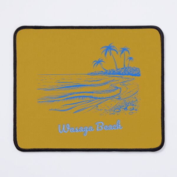 Item preview, Wasaga Beach Vintage Line Art – Minimalist Ocean Sunset designed and sold by Timeless Design.