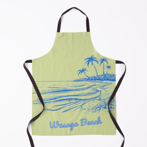 Item preview, Wasaga Beach Vintage Line Art – Minimalist Ocean Sunset designed and sold by Timeless Design.