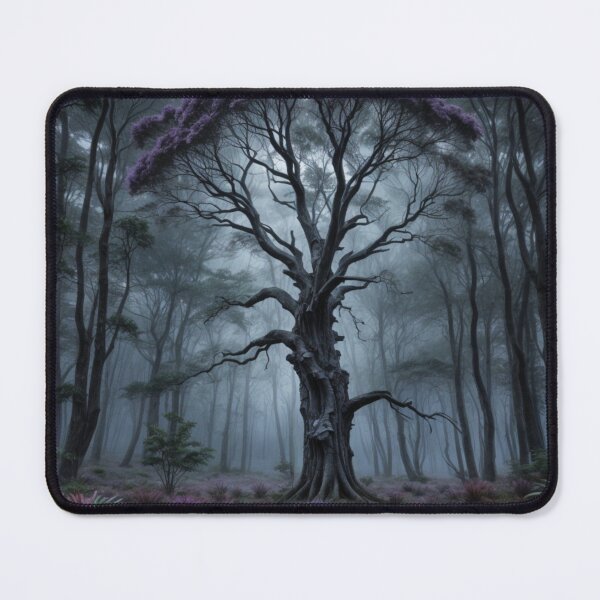 Item preview, "Mystical Tarkine Tree Under Cosmic Skies in Tasmania, Australia Illustrated Art Sticker" designed and sold by Timeless Design.