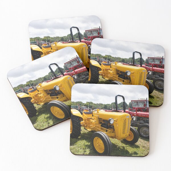 Item preview, Yellow vintage Ferguson tractor designed and sold by kathleenjean.