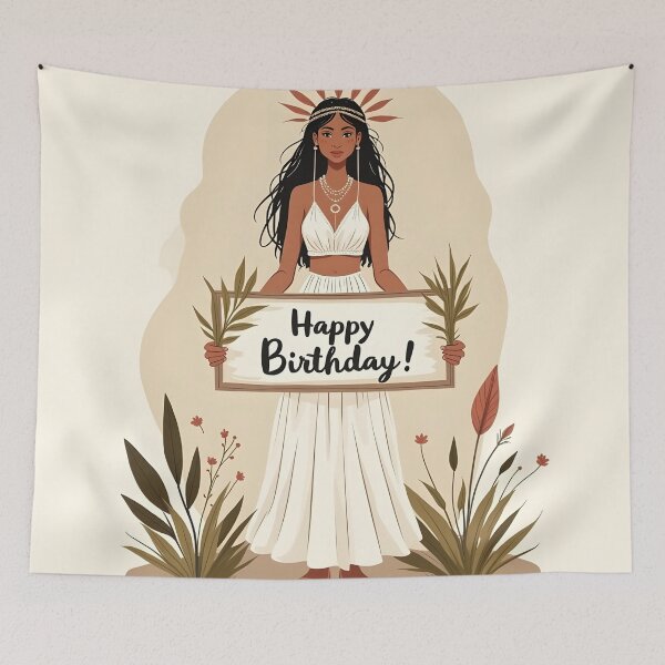 Item preview, Happy Birthday card. Healer. Psychic. Sonia Sarkali designed and sold by SoniaSarkali.