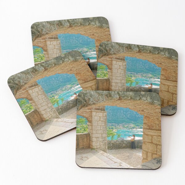 Item preview, Kotor Bay View Through Ancient Walls designed and sold by Chen He.