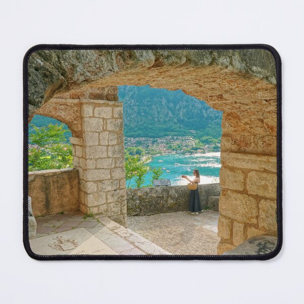Item preview, Kotor Bay View Through Ancient Walls designed and sold by Chen He.