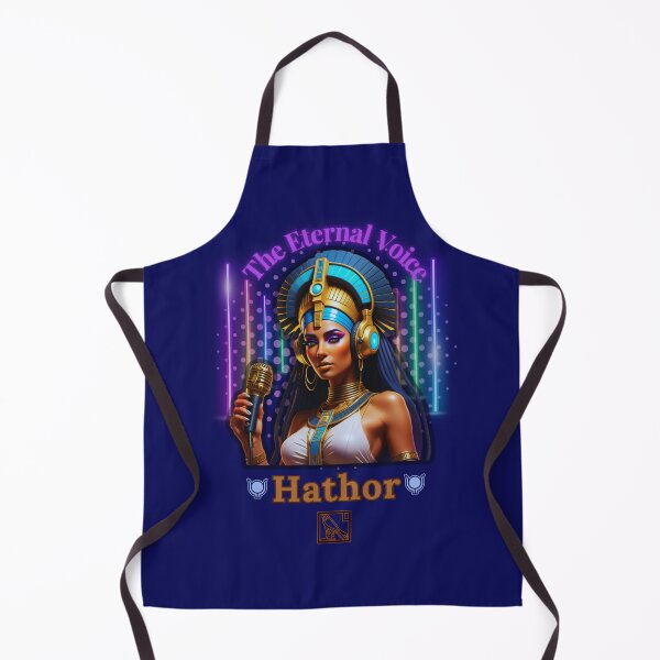 Item preview, "Futuristic Pharaonic Queen Hathor Artwork" designed and sold by Timeless Design.