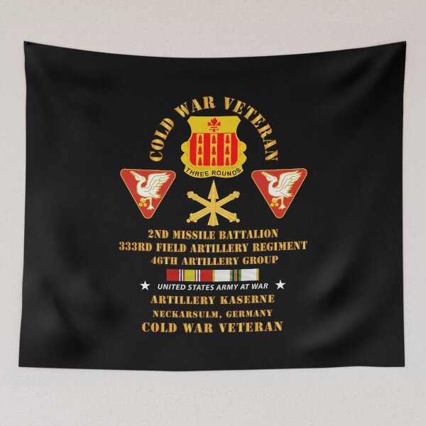 Item preview, Army - Cold War Vet - 2nd Missile Bn, 333rd Artillery 46th Artillery Group - Germany - 7th US Army  w COLD SVC designed and sold by Military Insignia Products.