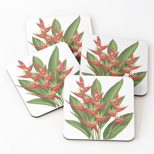 Item preview, Abundant Heliconia Blooms designed and sold by Dailyprintstyle.