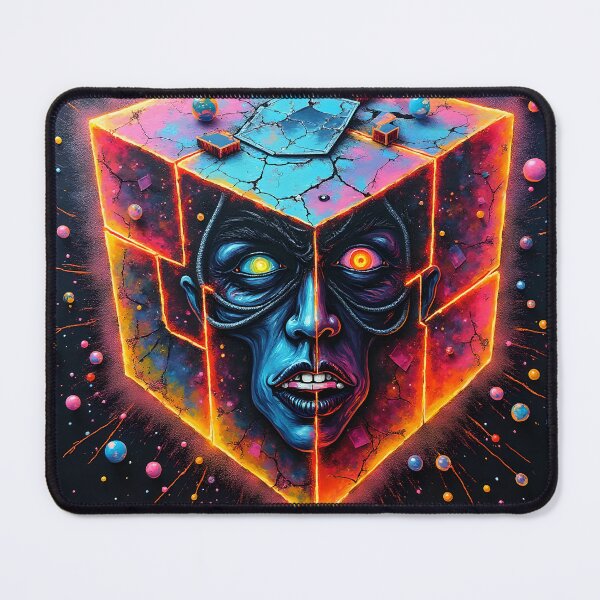 Item preview, Fractured Glowing Cube designed and sold by stableImaginarium.