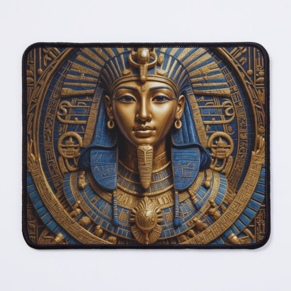 Item preview, "Intricate Pharaoh Art with Hieroglyphics" designed and sold by Timeless Design.