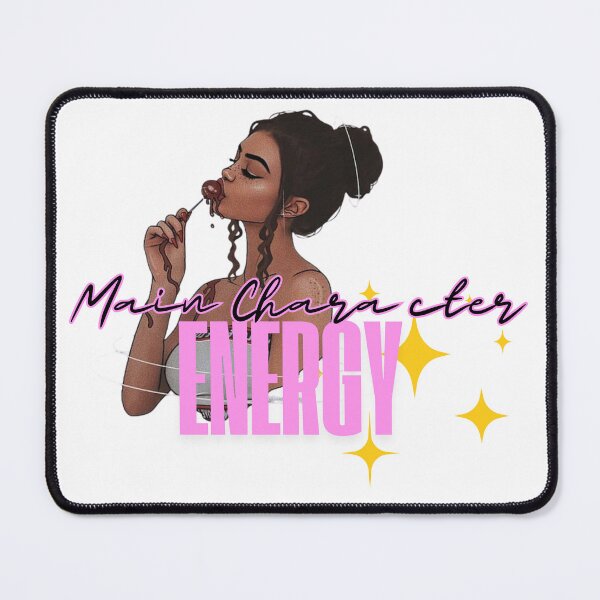 Item preview, Main character energy  designed and sold by sammyniki92.