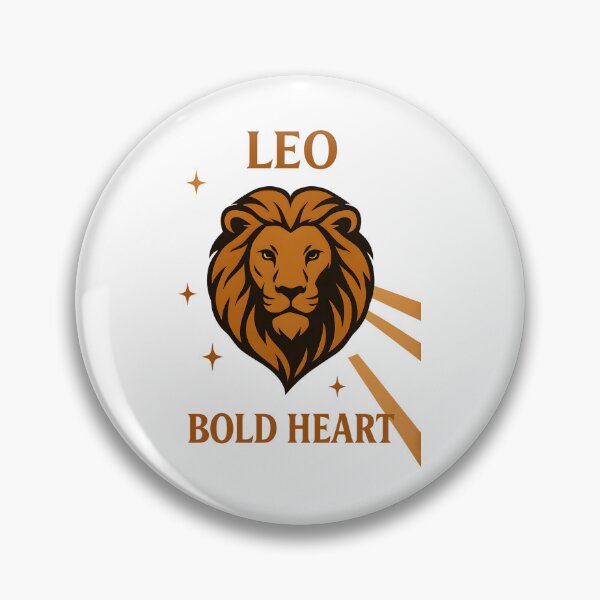 Item preview, Leo Bold Heart design designed and sold by GoxyVision.