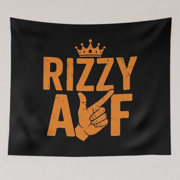 Item preview, Rizzy AF Funny Rizz Meme Slang Gift designed and sold by BoggsNicolasArt.