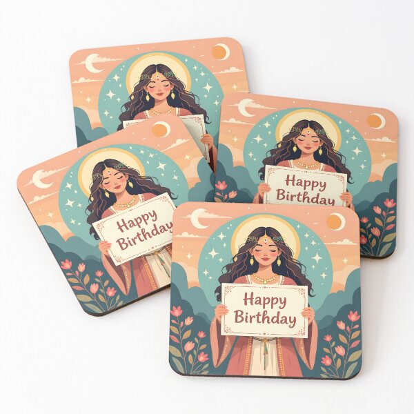 Item preview, Happy Birthday card. Healer. Psychic. Sonia Sarkali designed and sold by SoniaSarkali.