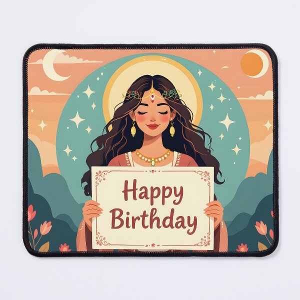 Item preview, Happy Birthday card. Healer. Psychic. Sonia Sarkali designed and sold by SoniaSarkali.