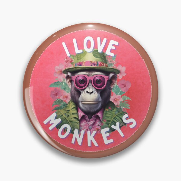 Item preview, I love monkeys designed and sold by GasconyPassion.