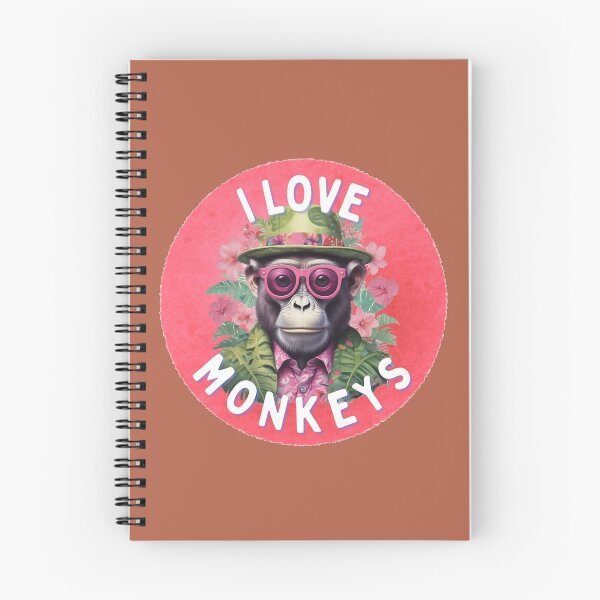 Item preview, I love monkeys designed and sold by GasconyPassion.