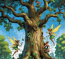 “Twilight Enchanted Forest Puzzle” by flocash