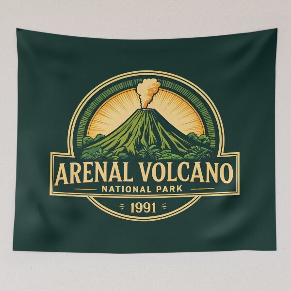 Item preview, Arenal Volcano National Park - Costa Rica  designed and sold by GoodOldVintage.