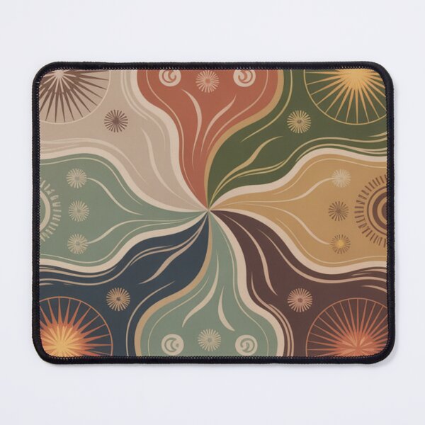 Item preview, Four Elements Abstract Art – Fire, Water, Earth & Air Energy Flow designed and sold by Habita Tu Espacio.