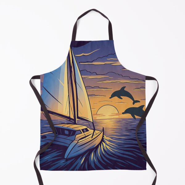 Item preview, Evening Breeze And Dolphin Dance In Sunset designed and sold by iamdesigns14.
