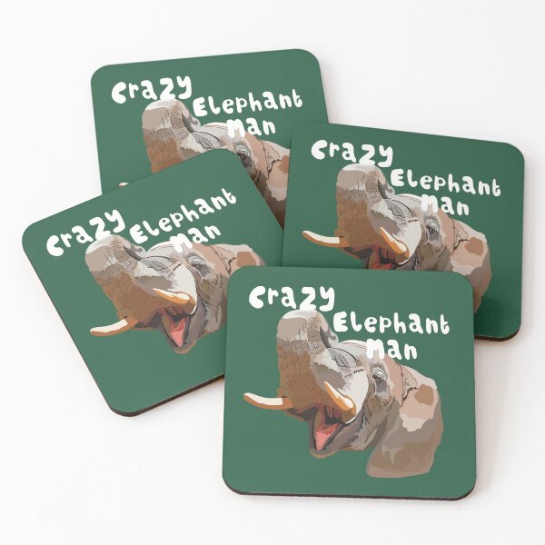Item preview, E is for Elephant , Elephant – Majestic African or Asian Elephant Wildlife Illustration designed and sold by PrettylittlepastelUk.