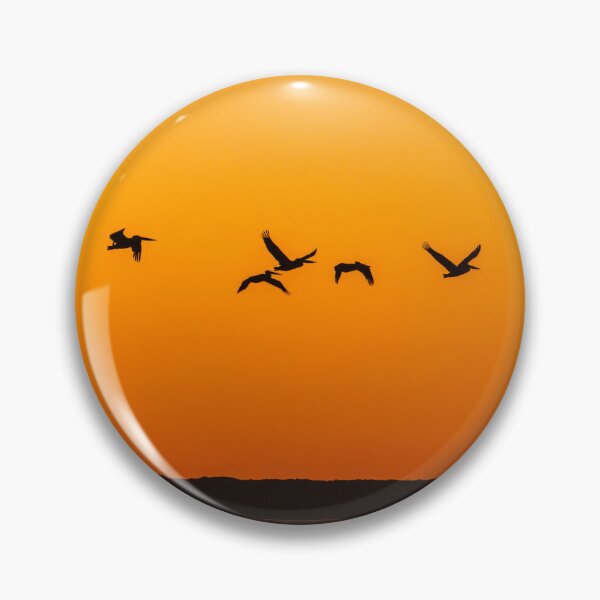 Item preview, Pelicans Flying to Nightly Roost - Pilbara Region designed and sold by Images by Chris de Blank.