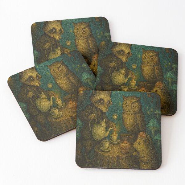 Item preview, Whimsical Woodland Tea Party designed and sold by JbarChaos.