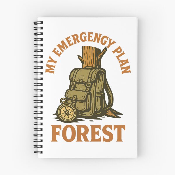 Item preview, My Emergency Plan Forest Prepper Survival designed and sold by LuminOrb.