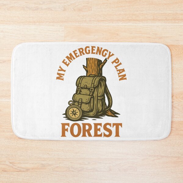 Item preview, My Emergency Plan Forest Prepper Survival designed and sold by LuminOrb.