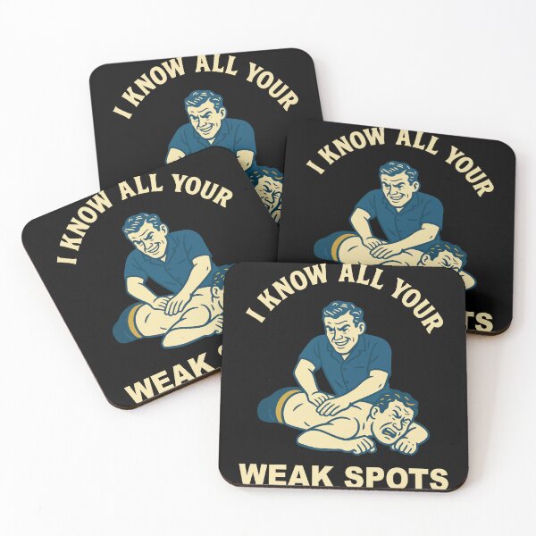 Item preview, Physiotherapist Know All Your Weak Spots designed and sold by LuminOrb.