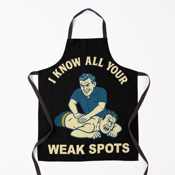 Item preview, Physiotherapist Know All Your Weak Spots designed and sold by LuminOrb.
