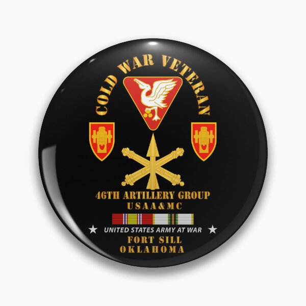 Item preview, Army - Cold War Vet - 46th Artillery Group - Fort Sill, OK - Missle Branch w COLD SVC designed and sold by Military Insignia Products.