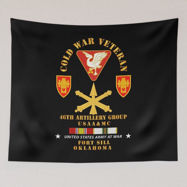 Item preview, Army - Cold War Vet - 46th Artillery Group - Fort Sill, OK - Missle Branch w COLD SVC designed and sold by Military Insignia Products.