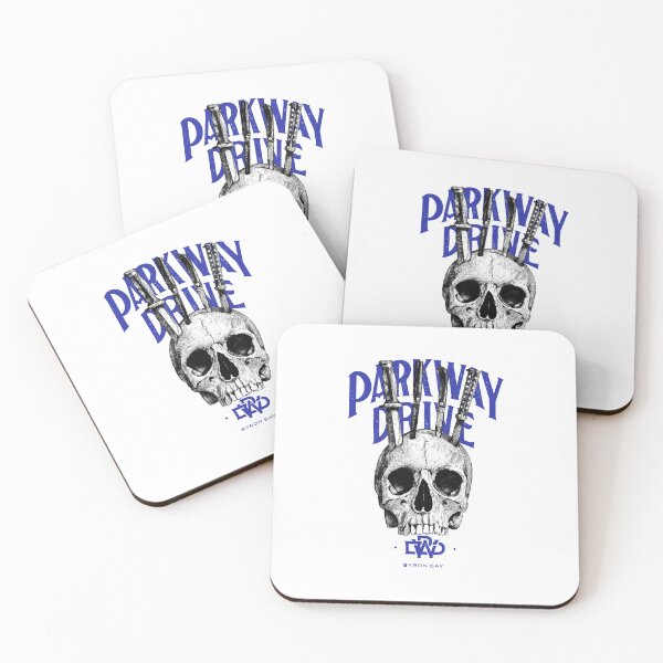 Item preview, Skull & Knives Metalcore Emblem designed and sold by NickTaroDesign.