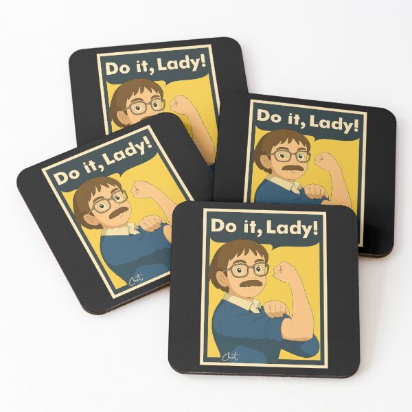 Item preview, Do it, Lady! - Funny Rosie the Riveter Parody Chit designed and sold by G350.