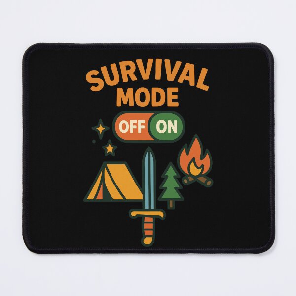 Item preview, Survival Mode On Prepper Bushcrafting designed and sold by LuminOrb.