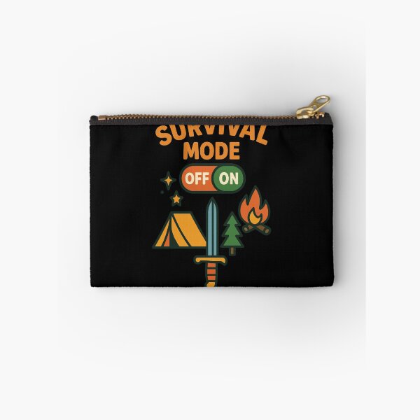 Item preview, Survival Mode On Prepper Bushcrafting designed and sold by LuminOrb.