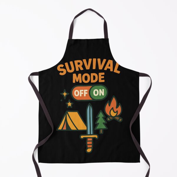 Item preview, Survival Mode On Prepper Bushcrafting designed and sold by LuminOrb.