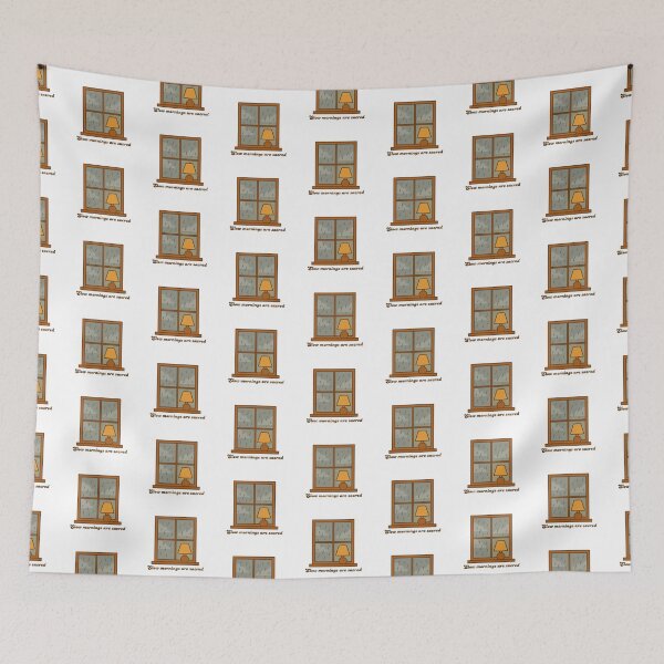 Item preview, Rainy Day Window with Lamp - Slow Mornings Are Sacred designed and sold by Serene Madcap.