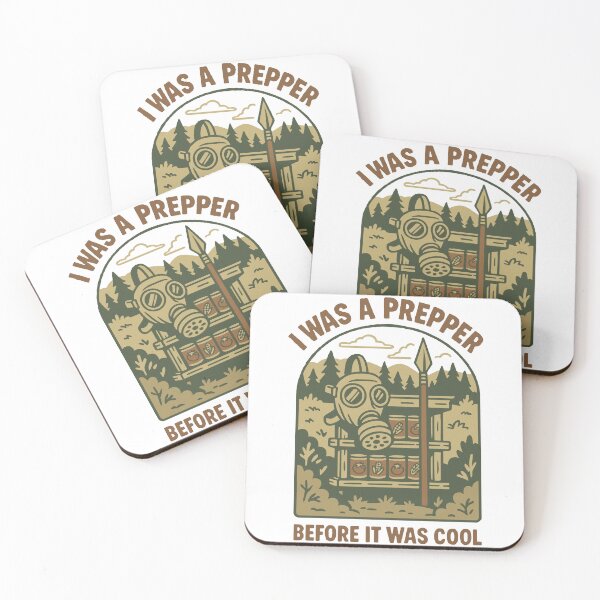 Item preview, I Was A Prepper Before It Was Cool Survival designed and sold by LuminOrb.