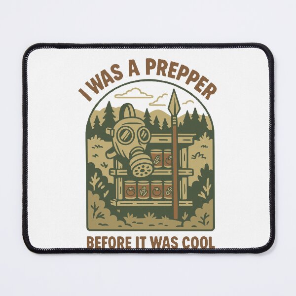 Item preview, I Was A Prepper Before It Was Cool Survival designed and sold by LuminOrb.