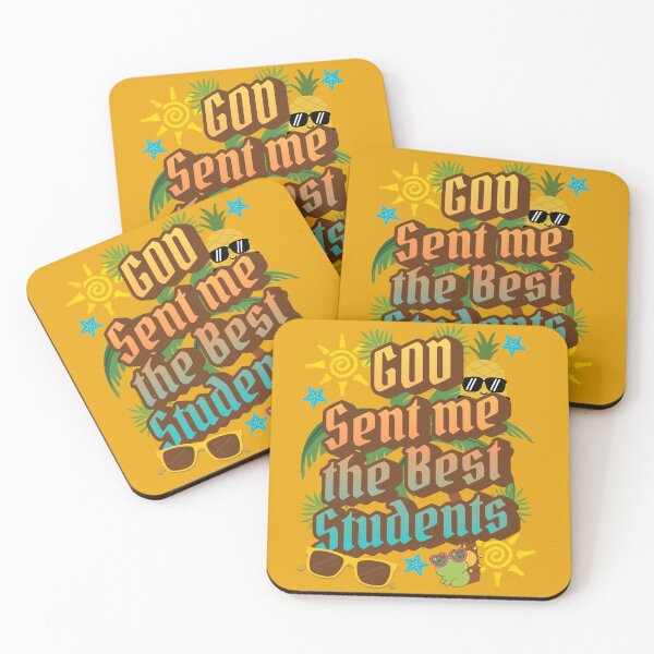 Item preview, "God Sent me the Best Students" Back to school Blessed T-shirt designed and sold by OrtegaGrace.
