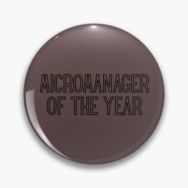 Item preview, Micromanager of the Year | Sarcastic Office Award Design designed and sold by UlaBidula.