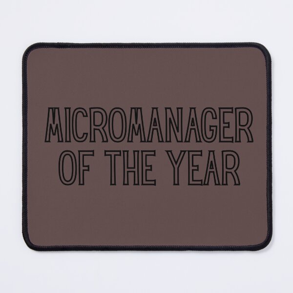 Item preview, Micromanager of the Year | Sarcastic Office Award Design designed and sold by UlaBidula.