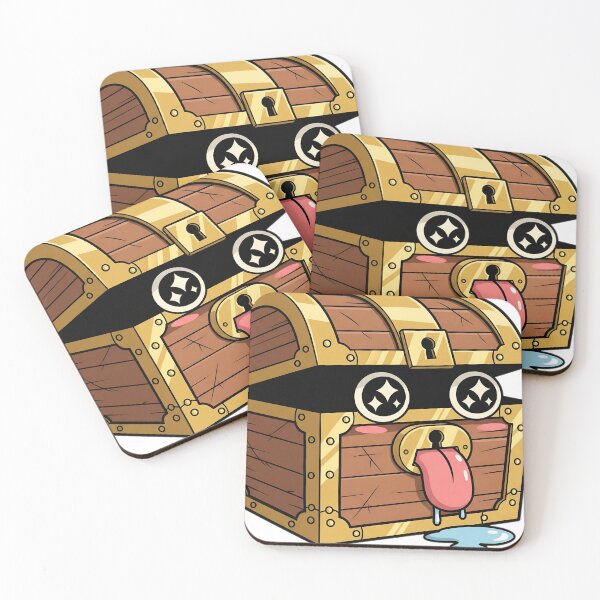 Item preview, Cute Mimic Treasure Chest Sticker | Kawaii D&D Monster, TTRPG Gamer Gift designed and sold by StickyGuys.