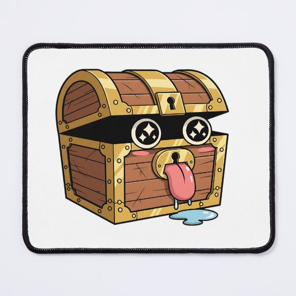 Item preview, Cute Mimic Treasure Chest Sticker | Kawaii D&D Monster, TTRPG Gamer Gift designed and sold by StickyGuys.