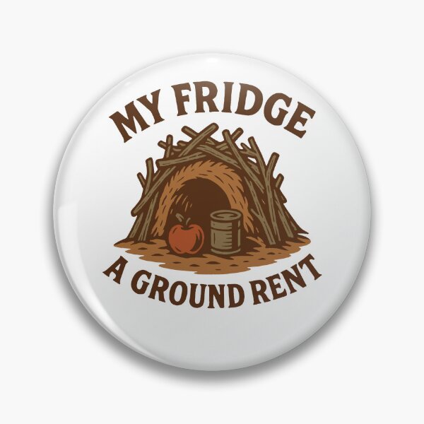 Item preview, My Fridge A Ground Rent Prepper Survival designed and sold by LuminOrb.