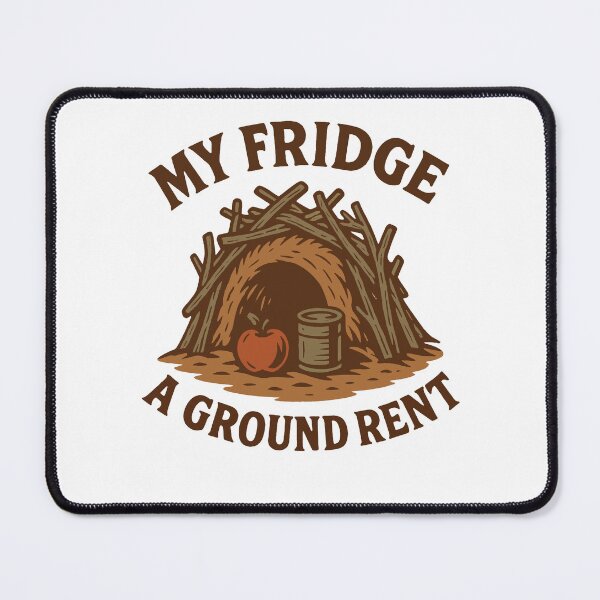 Item preview, My Fridge A Ground Rent Prepper Survival designed and sold by LuminOrb.