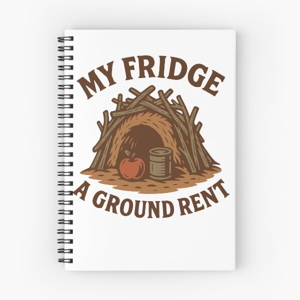 Item preview, My Fridge A Ground Rent Prepper Survival designed and sold by LuminOrb.