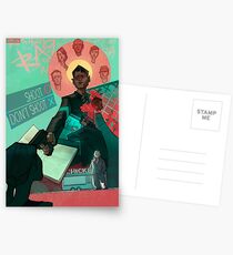 Postales DETROIT: Hazte Connor Humano Póster