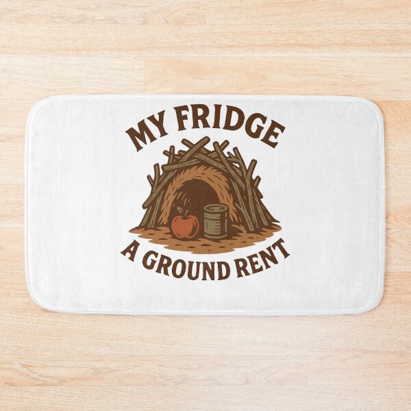 Item preview, My Fridge A Ground Rent Prepper Survival designed and sold by LuminOrb.